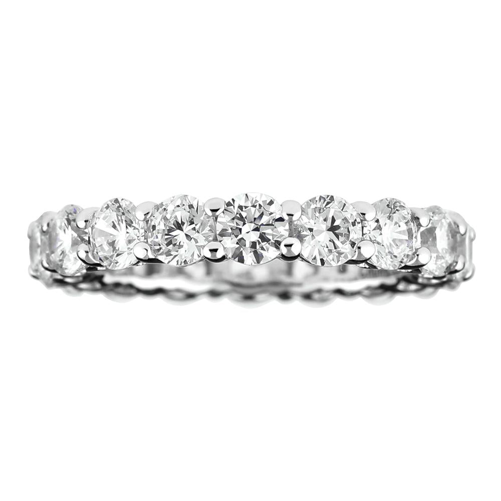 Classic Round Cut Eternity Ring JER00632