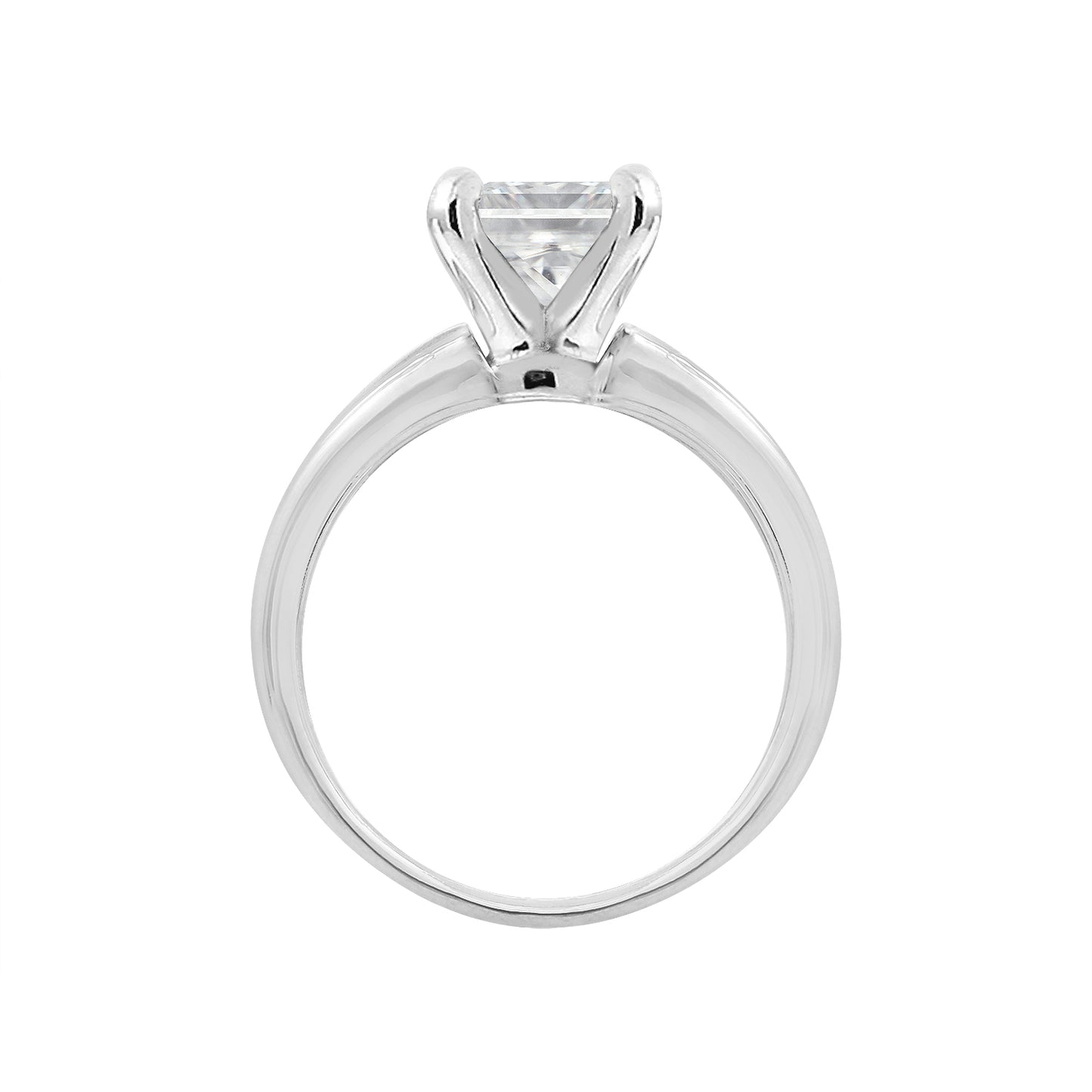 2.2ct Cushion Solitaire Ring