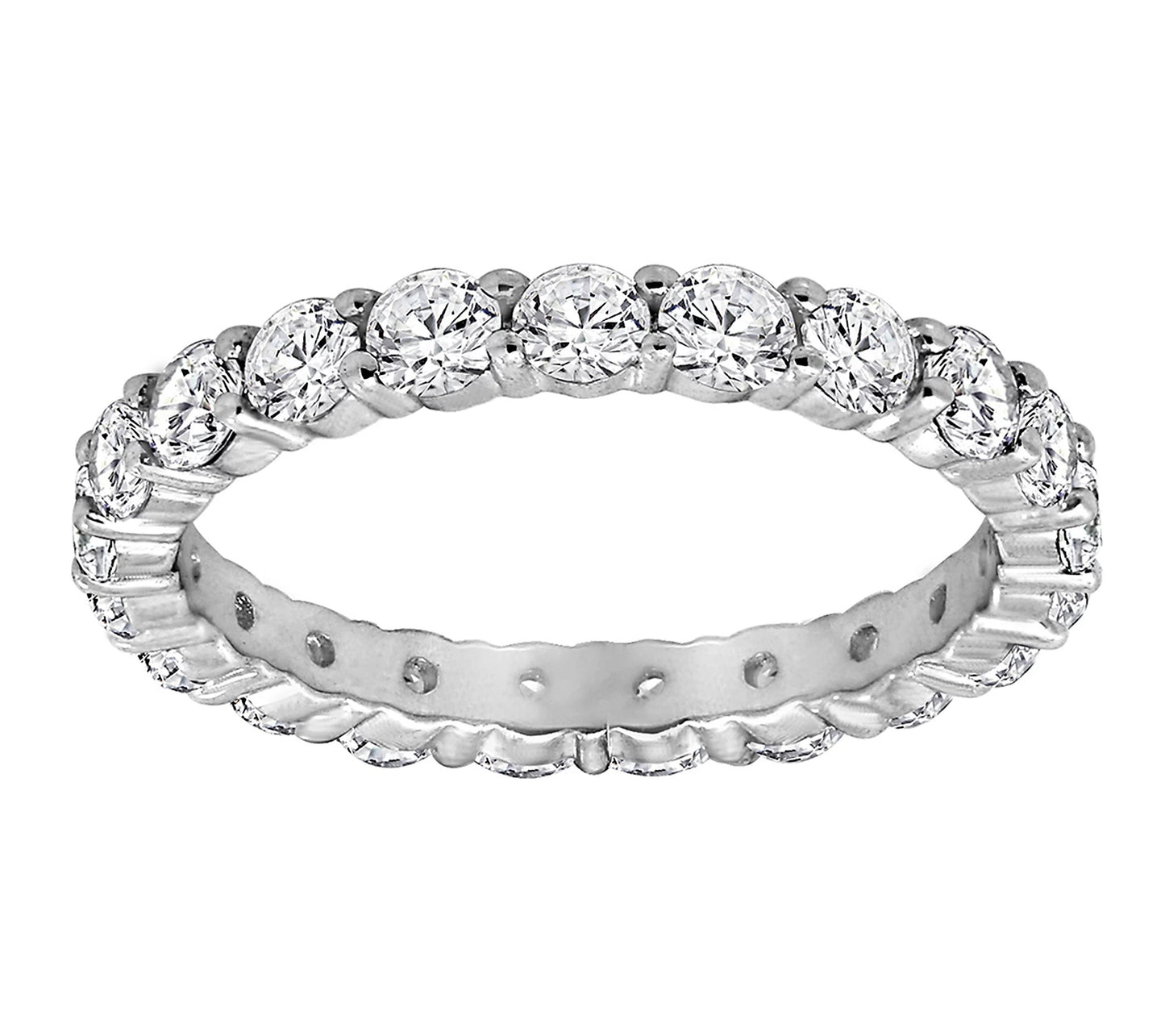 2.20cttw Round Eternity Band Ring