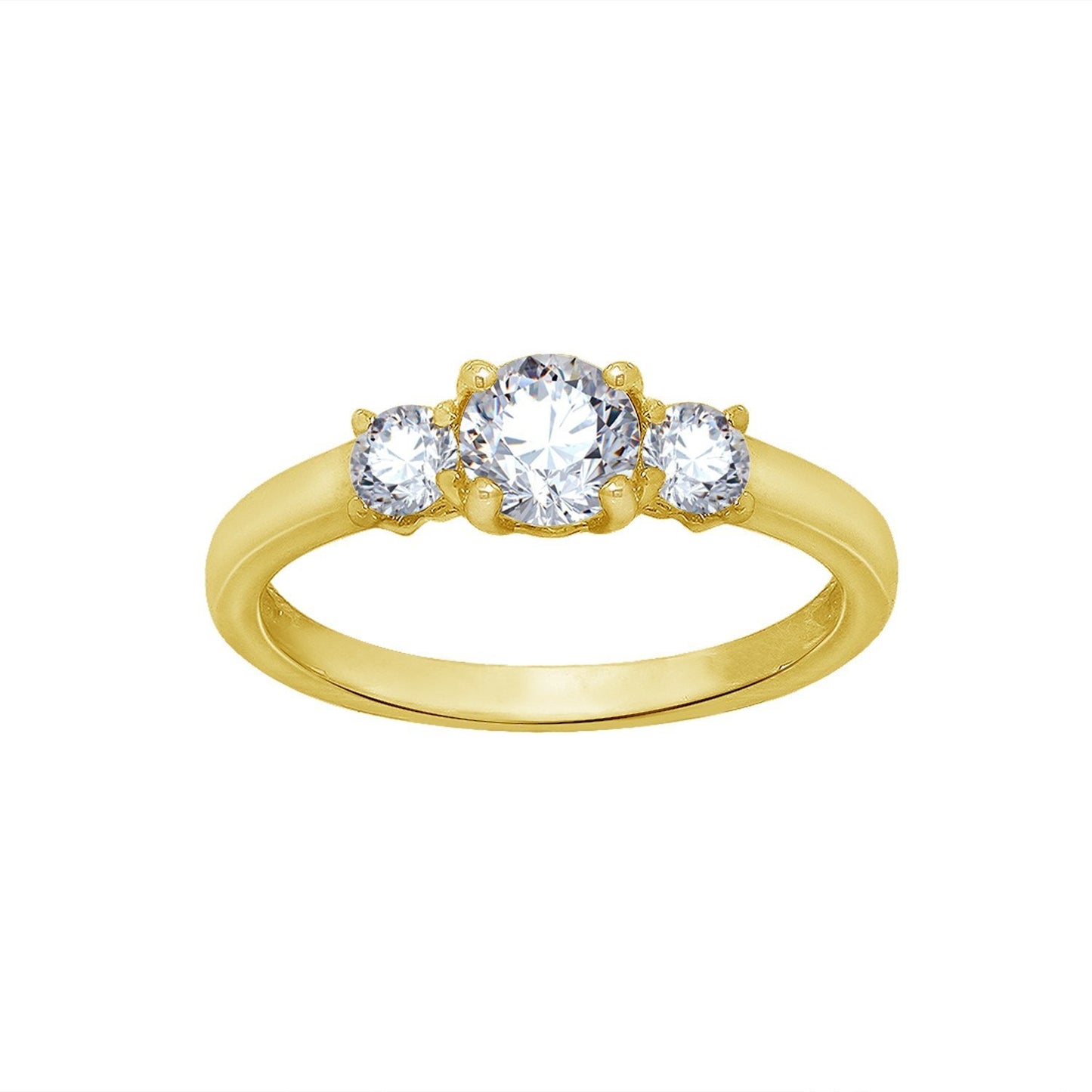 Round 3-Stone Ring