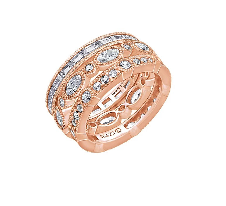 Set of 3 Eternity Bands JES21426