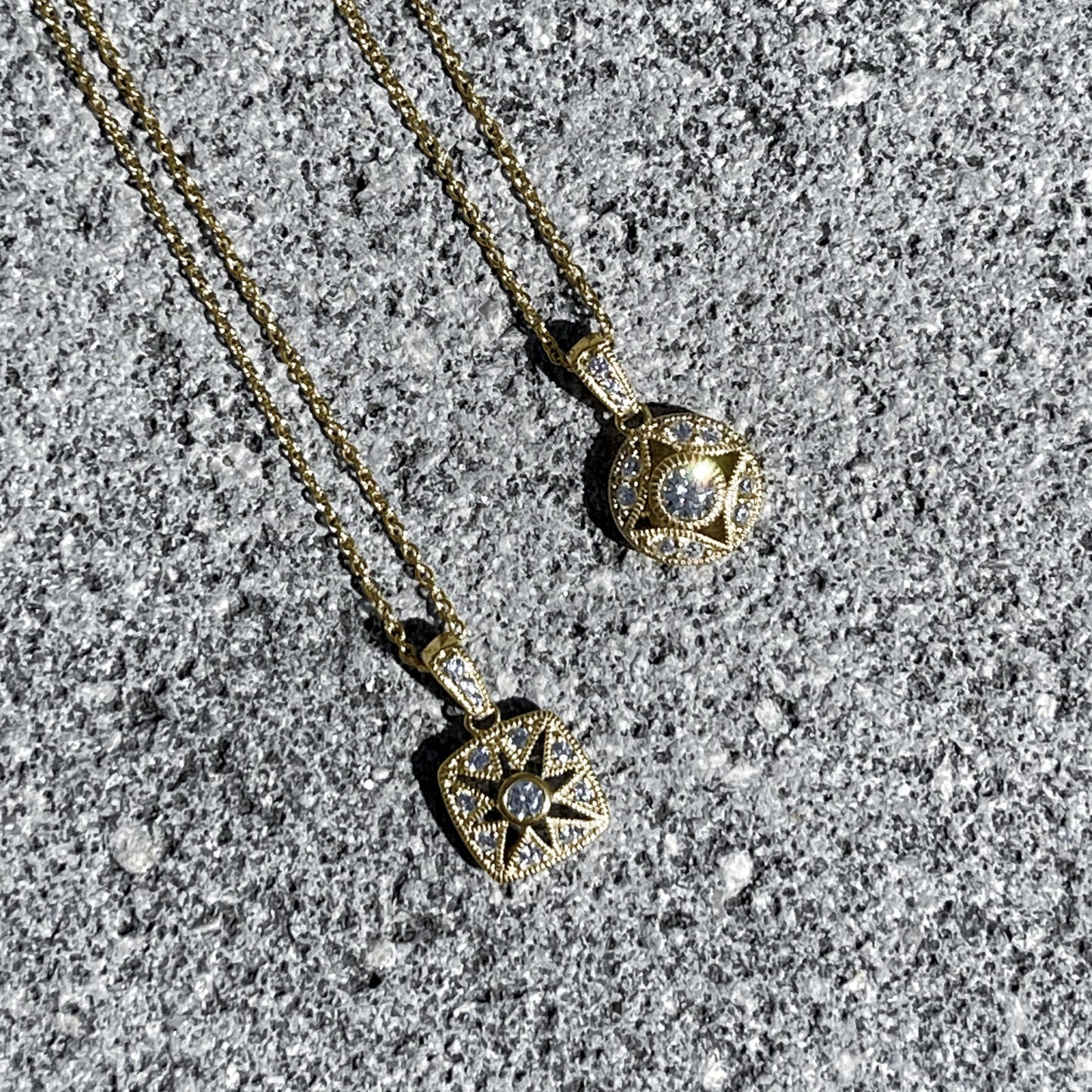 Hollow Antique Pendant Necklace JEP24164