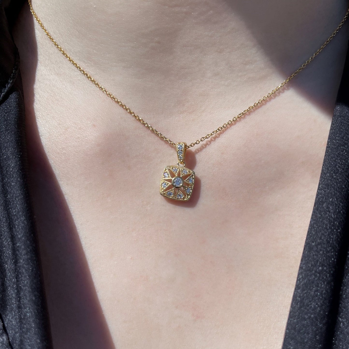 Antique Pendant Necklace JEP24163