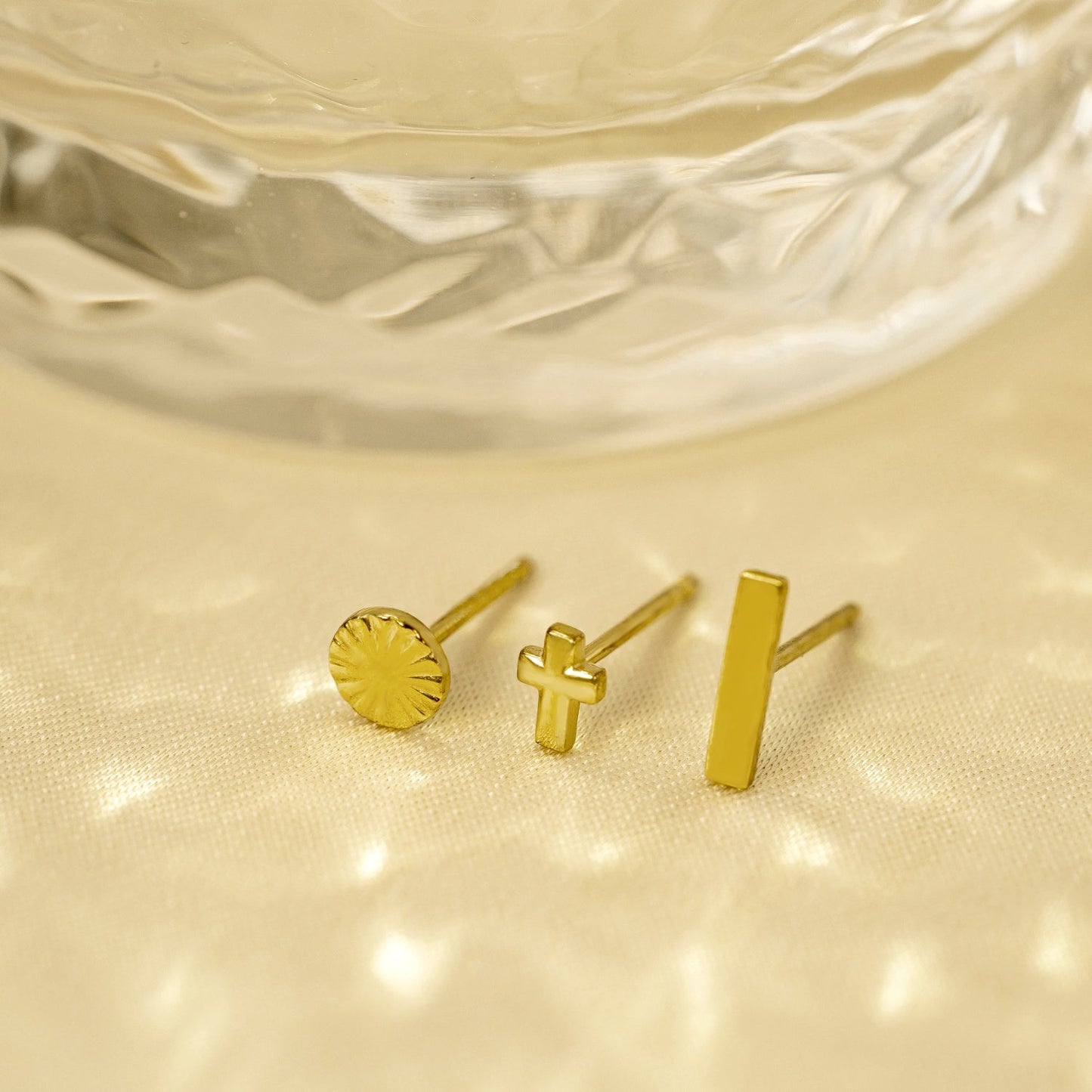 Minimalist Bar Stud Earrings JEE23620