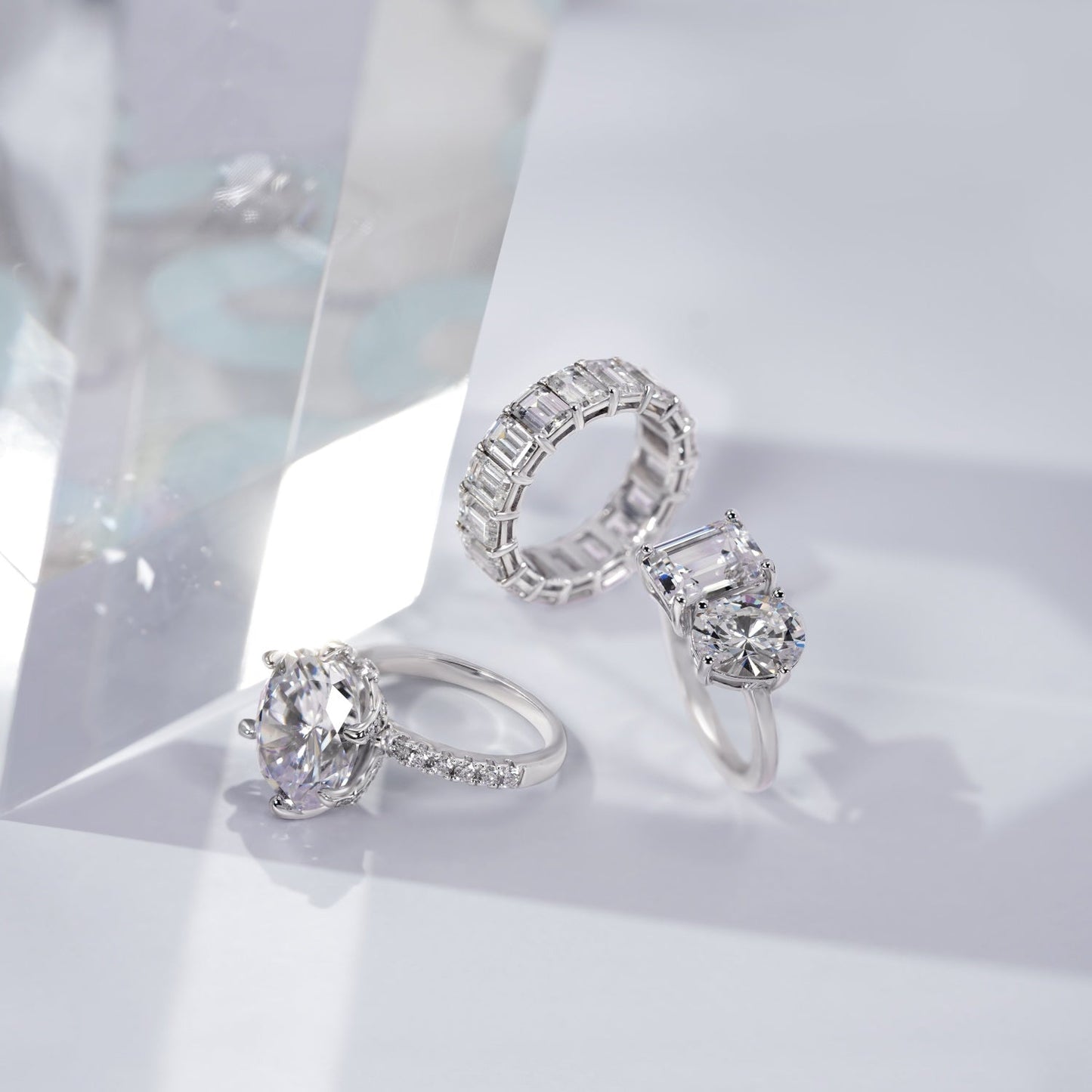 Emerald Cut Eternity Ring