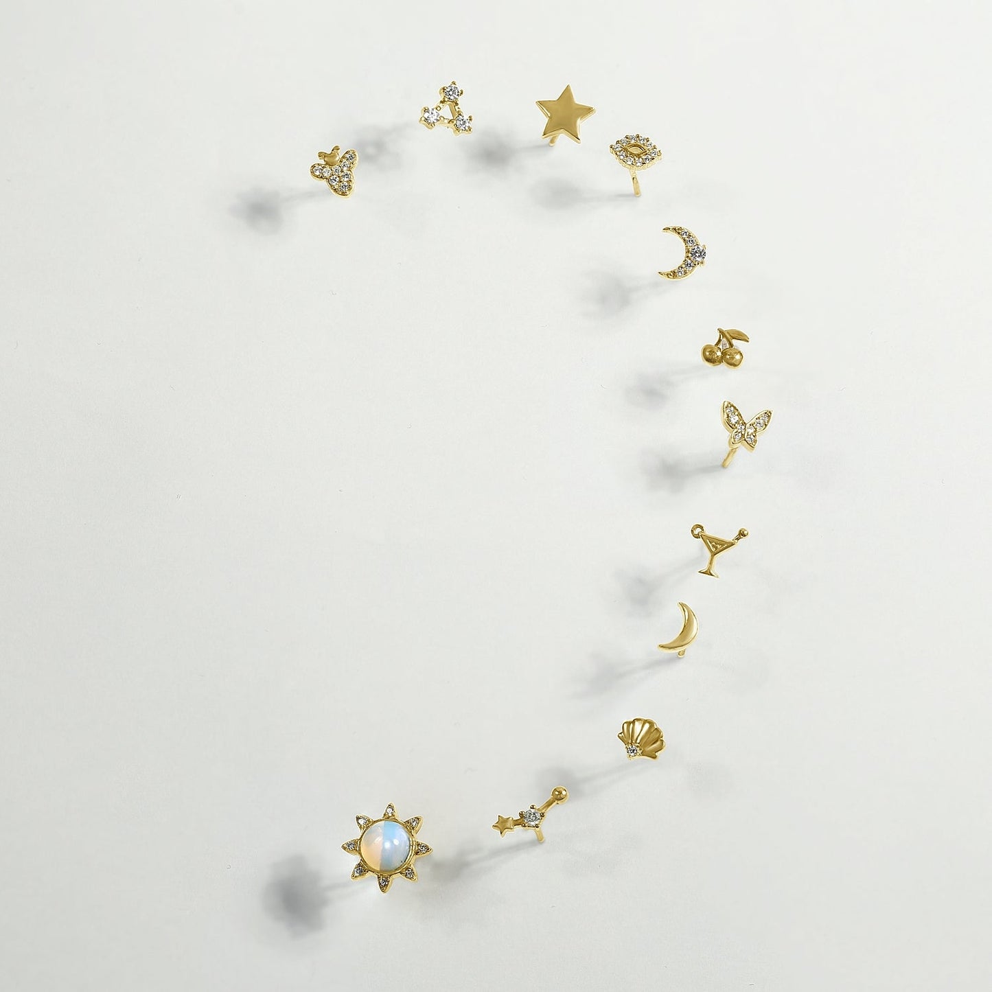 Comet Summer Minimal Earrings Set JES20186