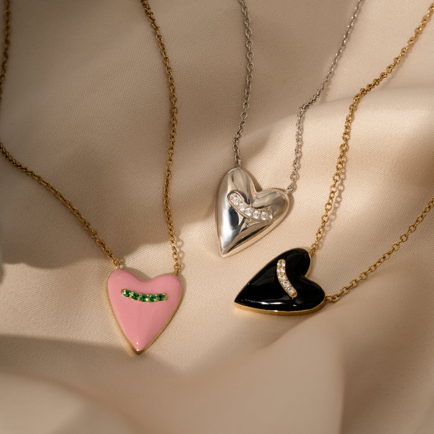 Puffy Heart Necklace