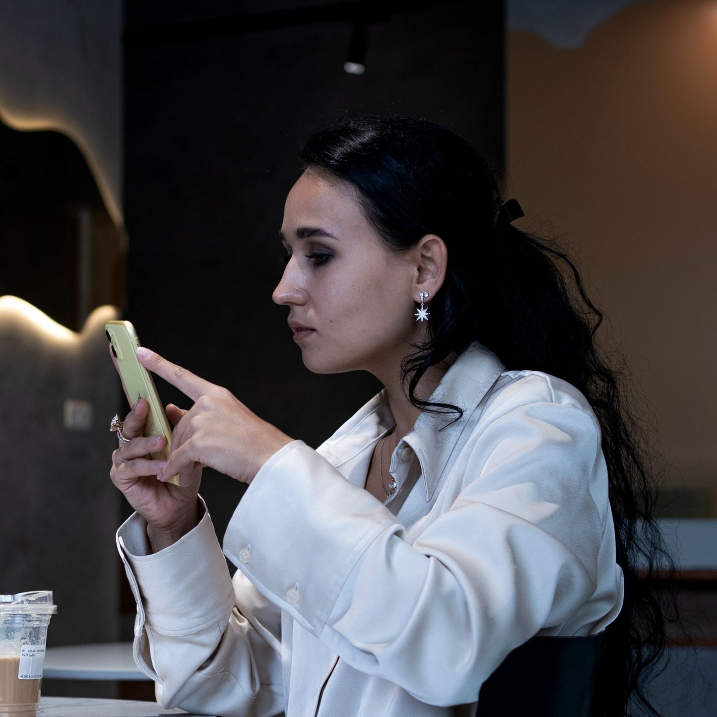 Dangle Sunburst & Star Earrings