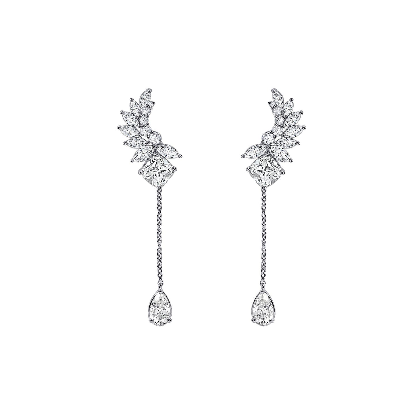 Cascade Dangle Stud Earrings JNE05668