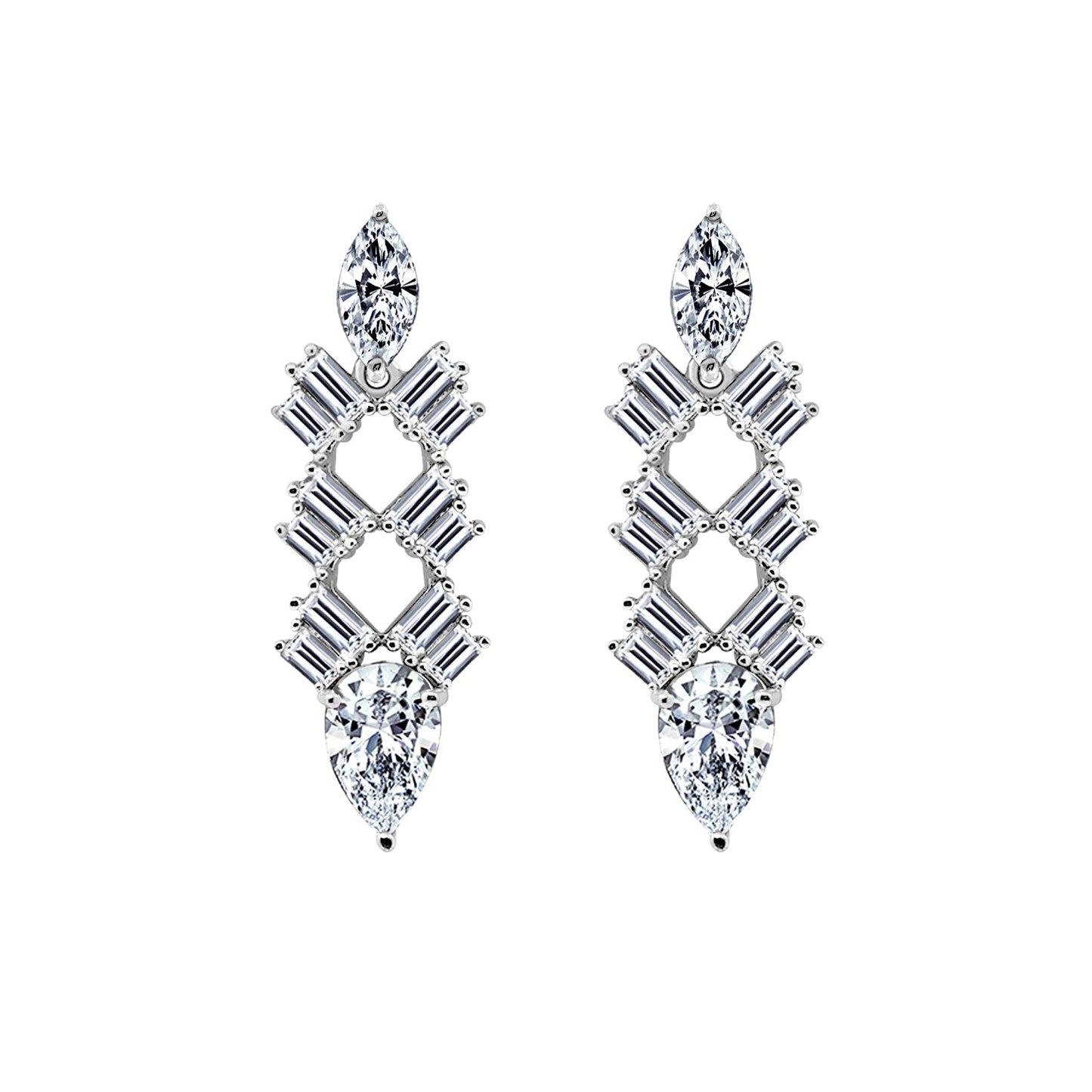 Leaf Shape Stud Earrings JNE06121