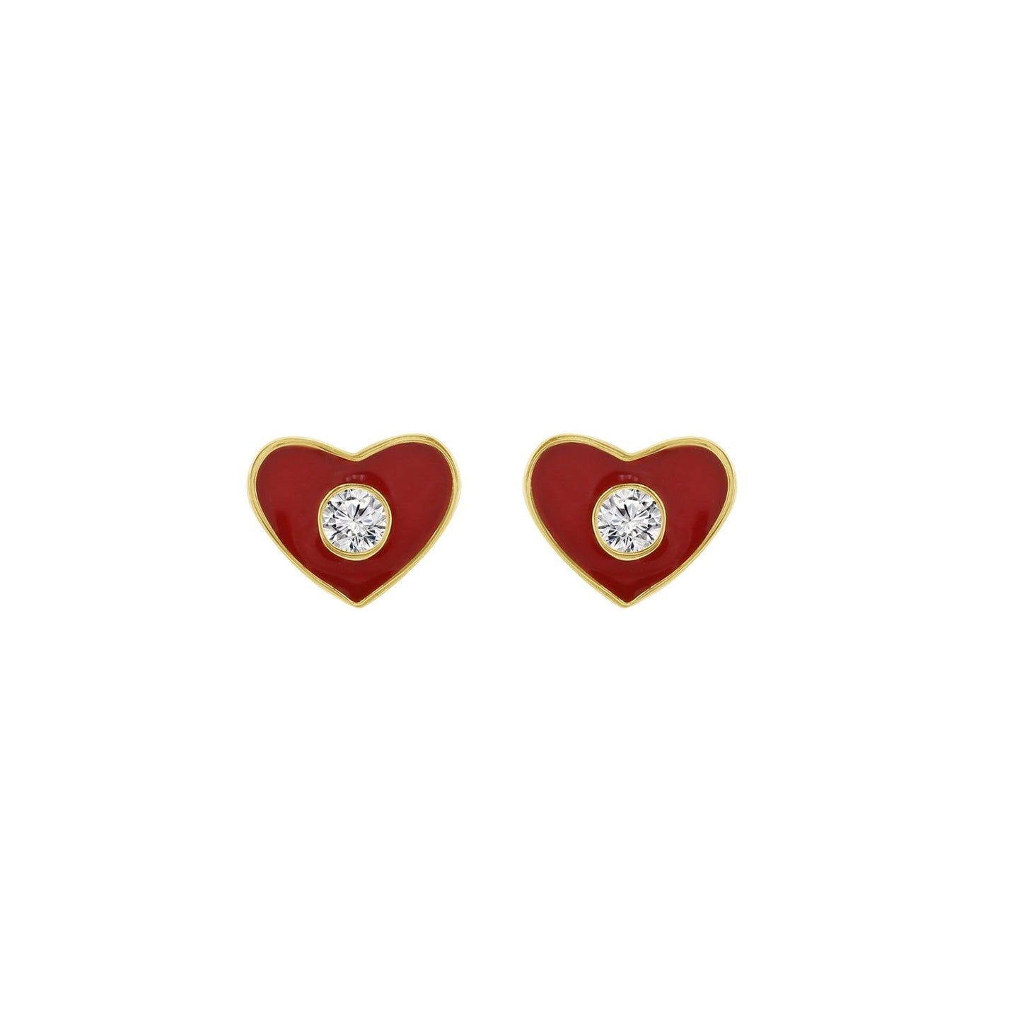 Heart Stud Earrings JEE19400