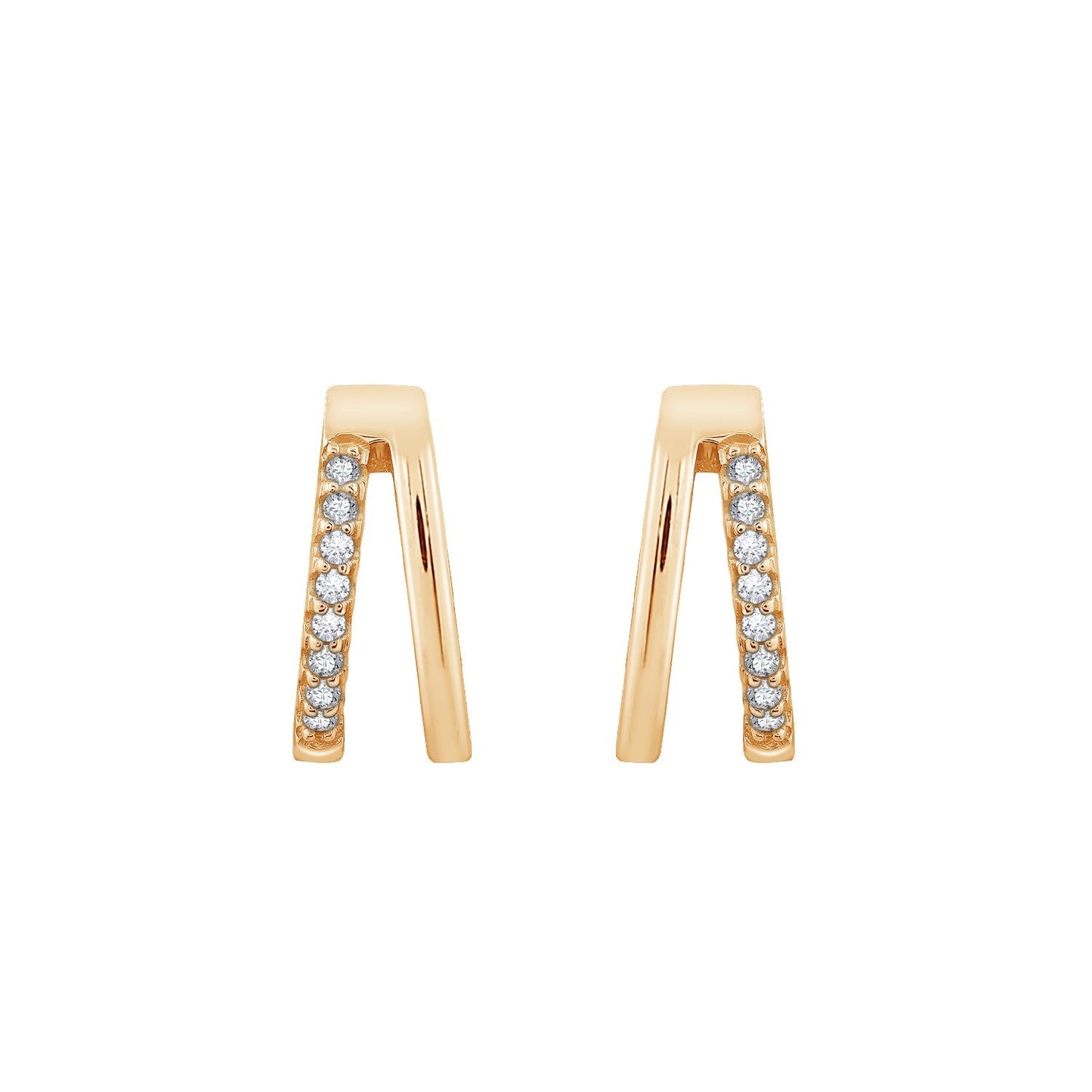 Double Split Hoop Earrings