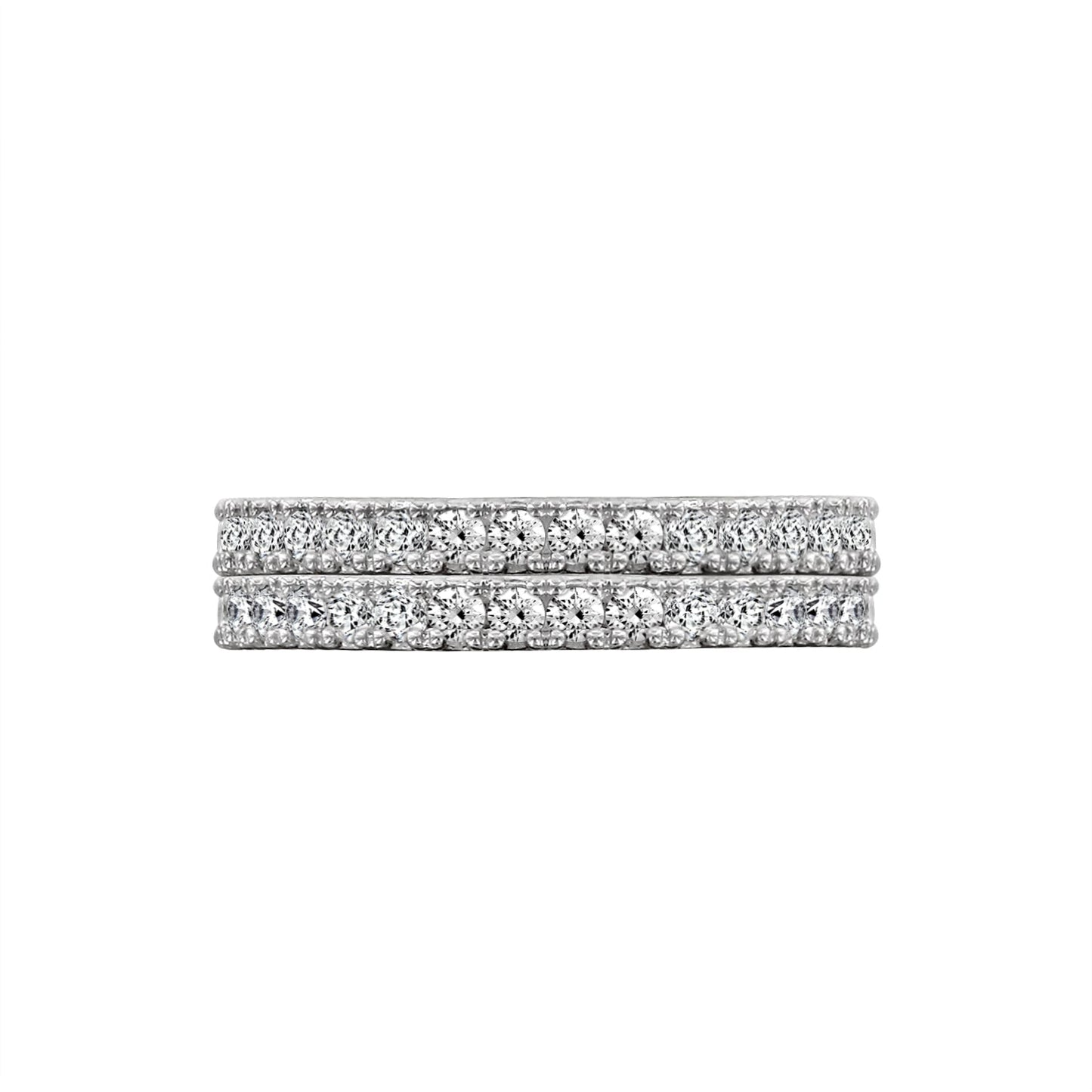 Double 2mm Eternity Band