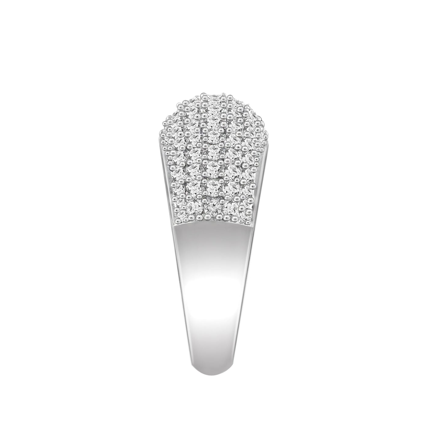 2.10 cttw Pave Band Ring