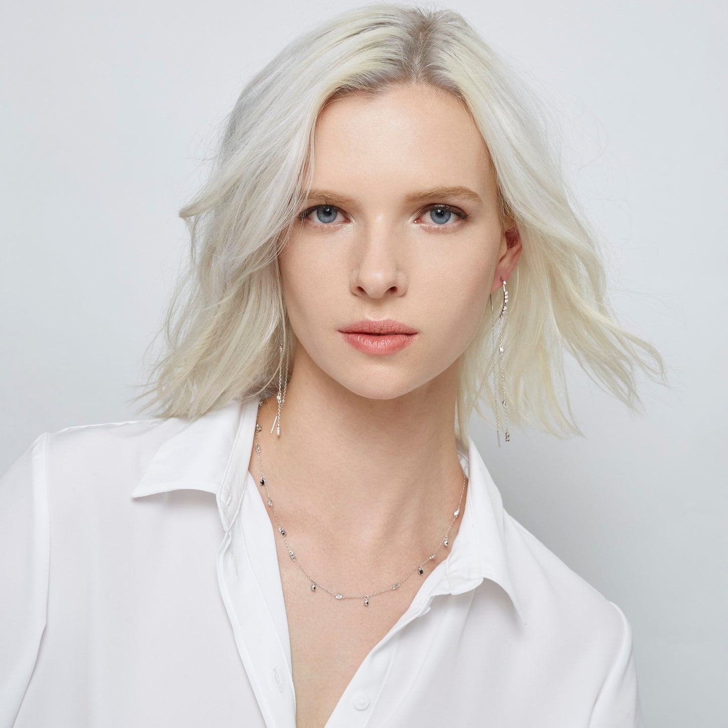 Droplet Station Necklace