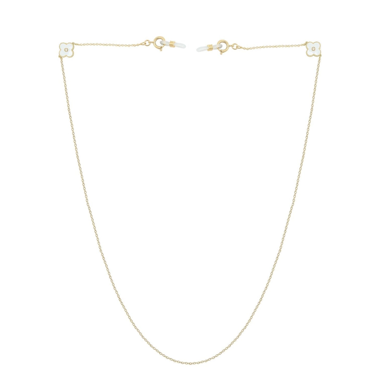 Clover Mask and Glasses Chain