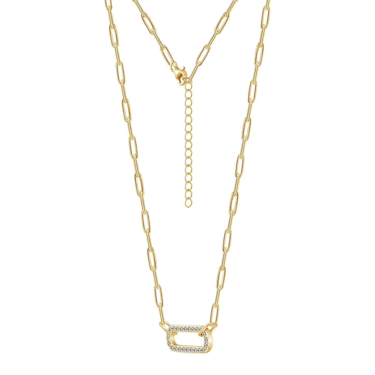 Paper Clip Chain Necklace