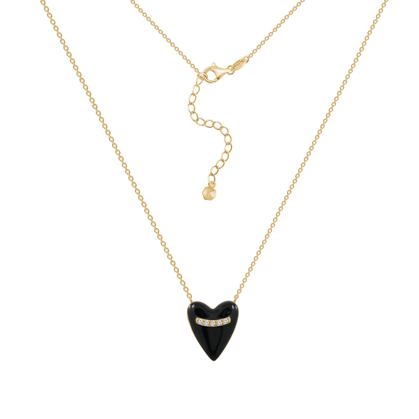 Puffy Heart Necklace