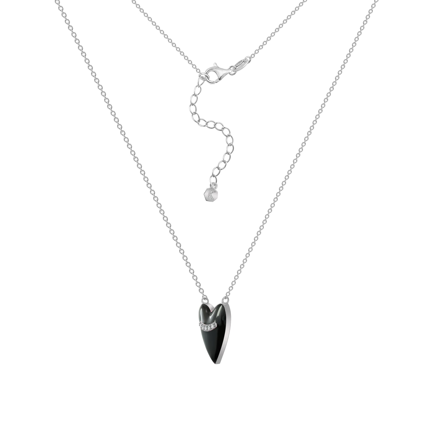 Puffy Heart Necklace