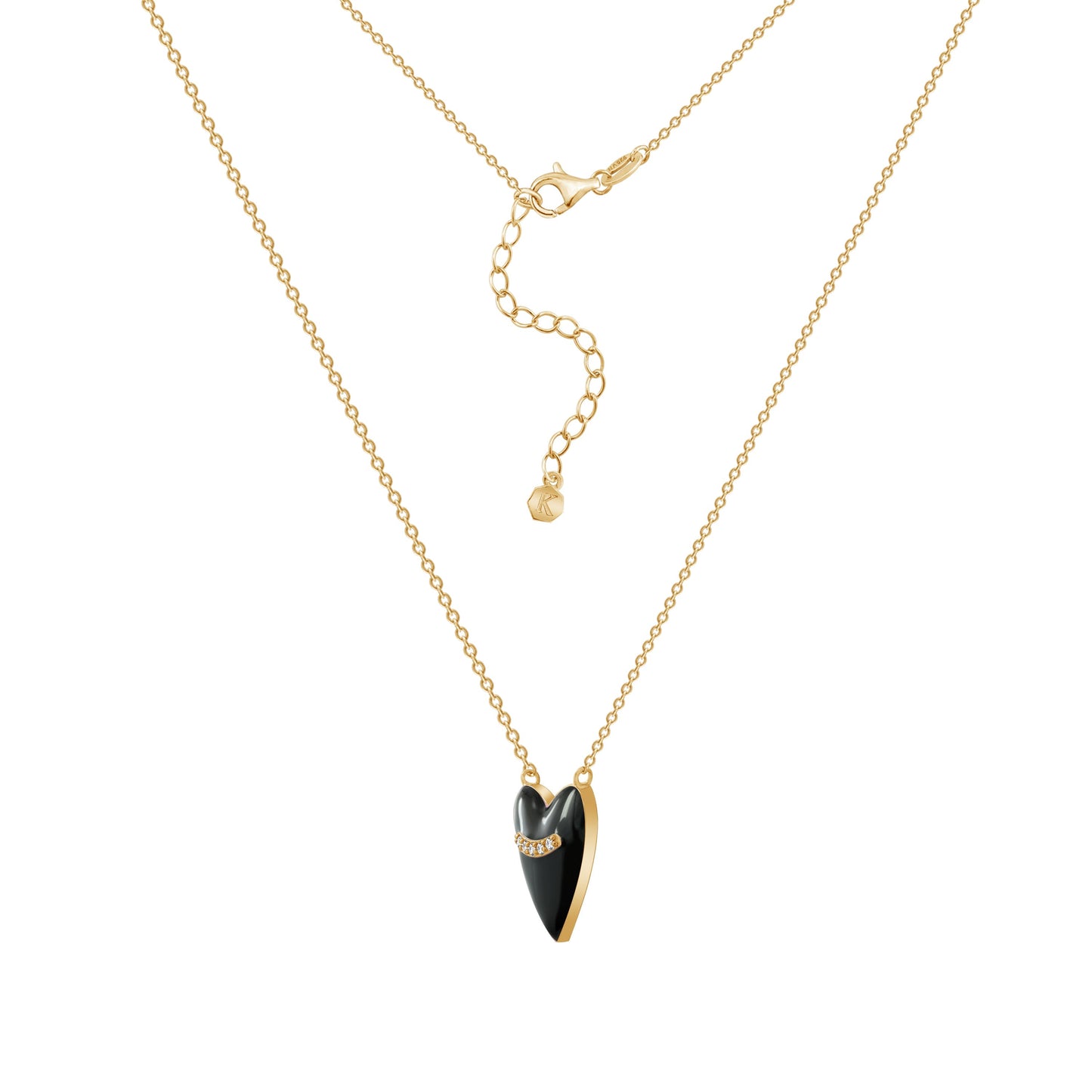 Puffy Heart Necklace