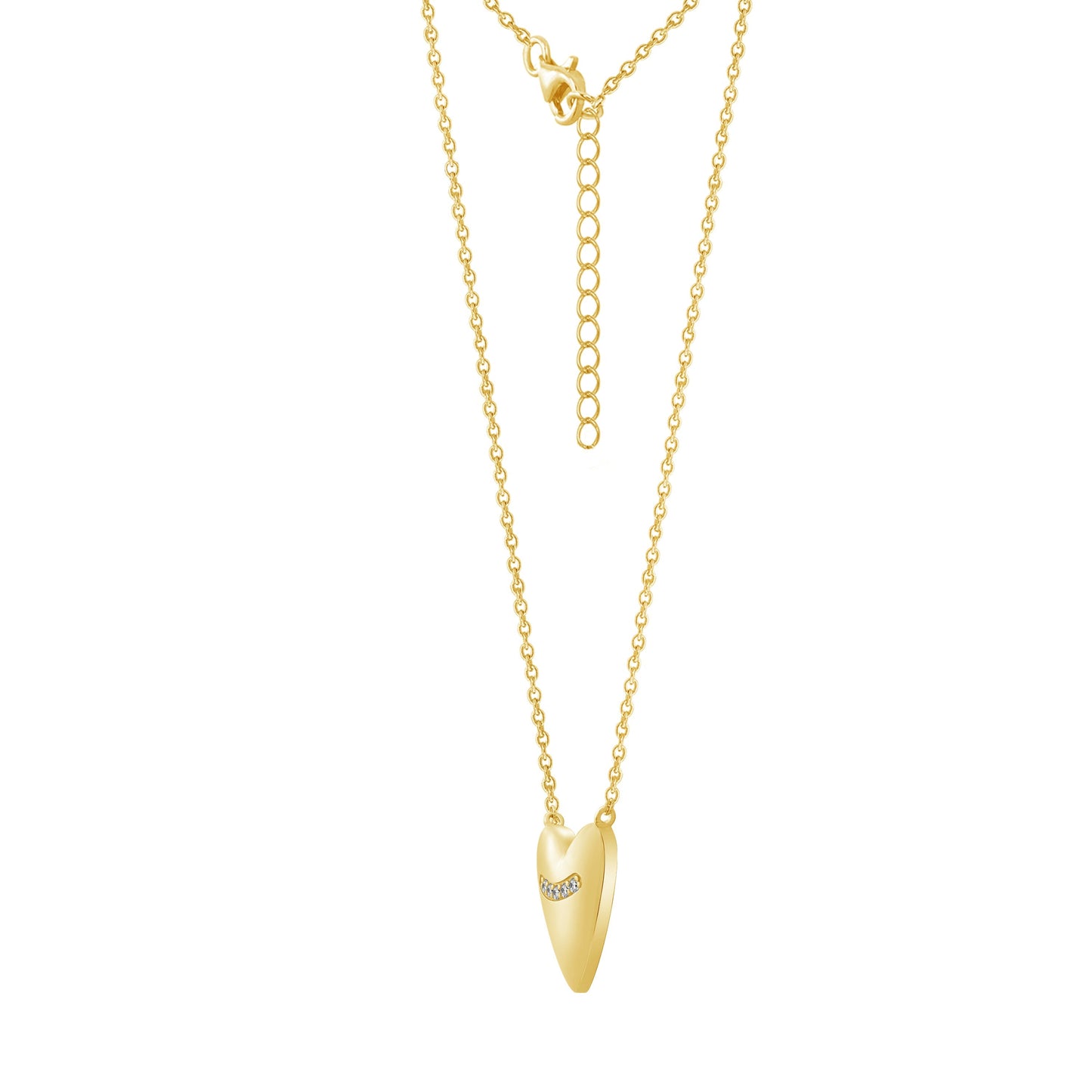 Puffy Heart Necklace