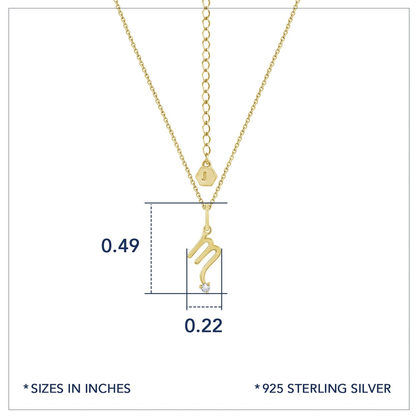 Horoscope Zodiac Necklace JEP237