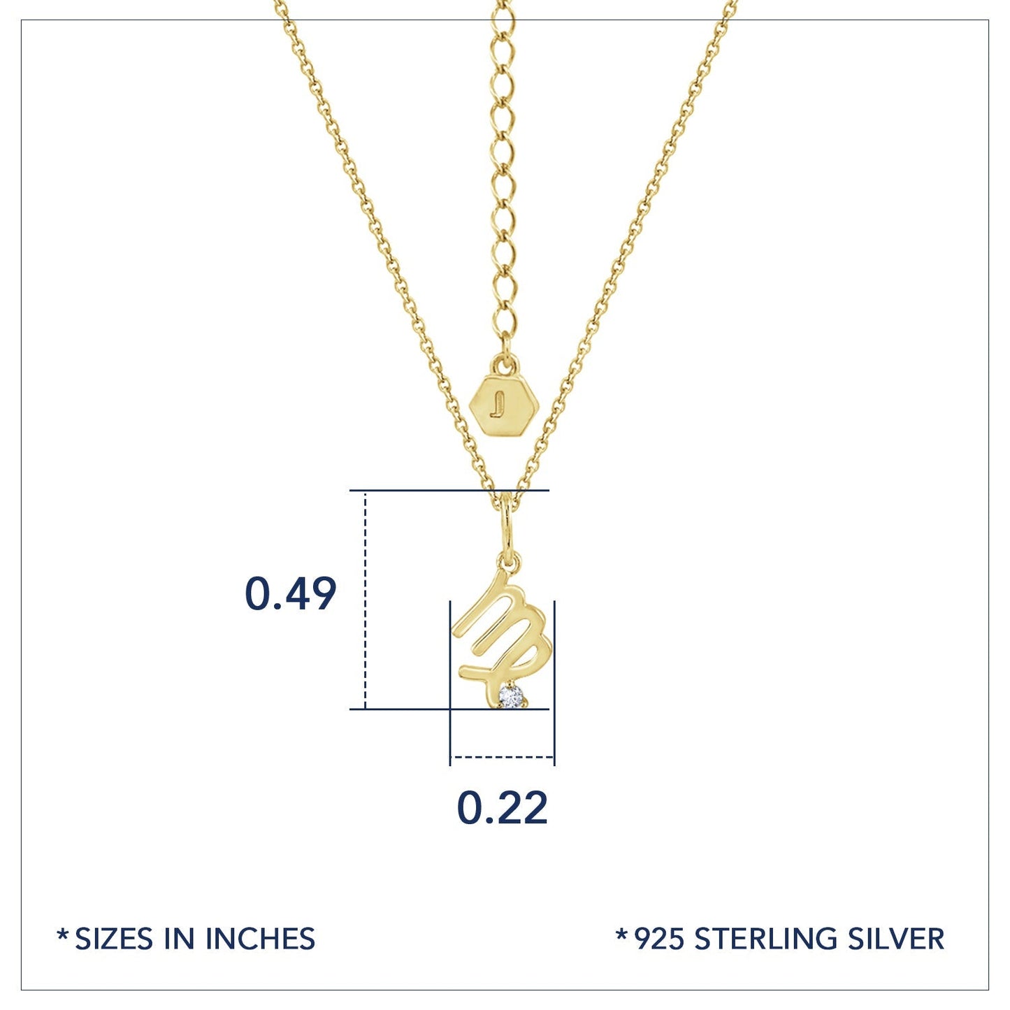 Horoscope Zodiac Necklace JEP237