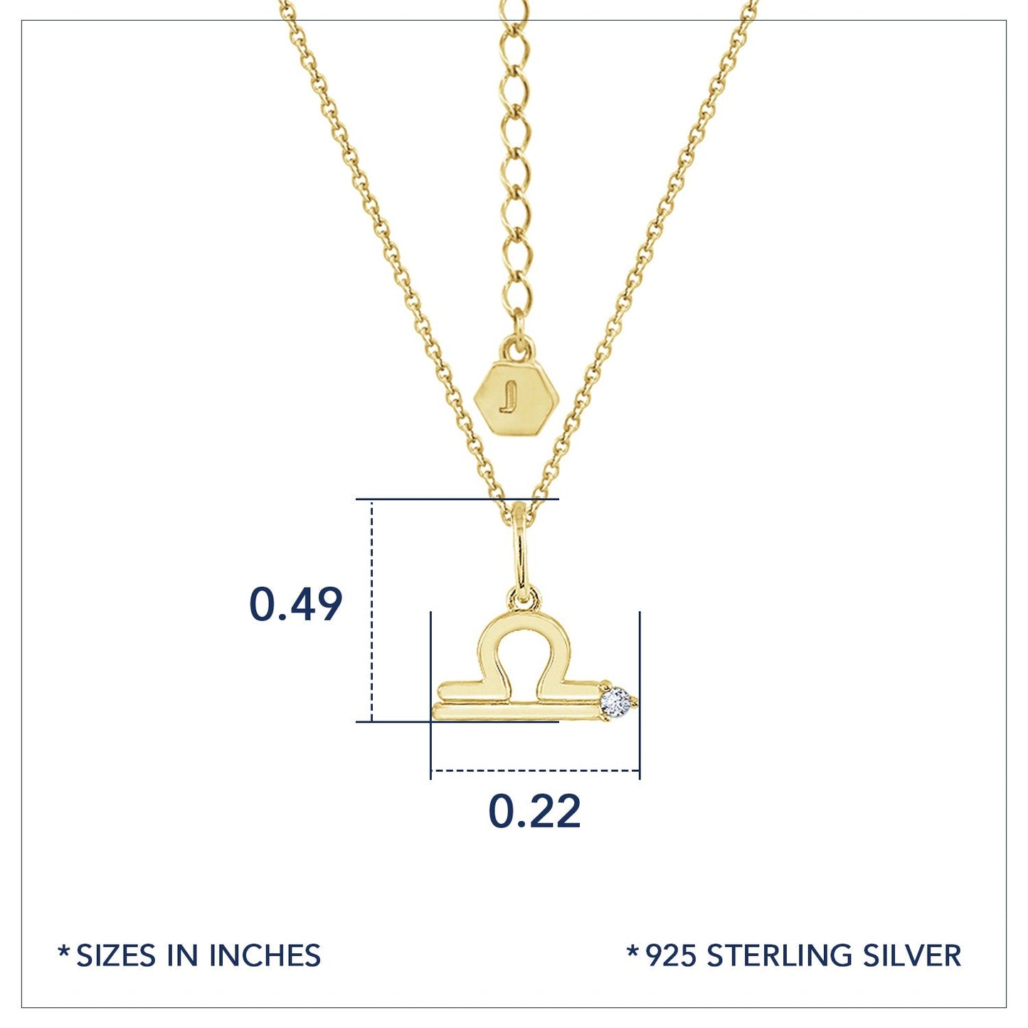 Horoscope Zodiac Necklace JEP237