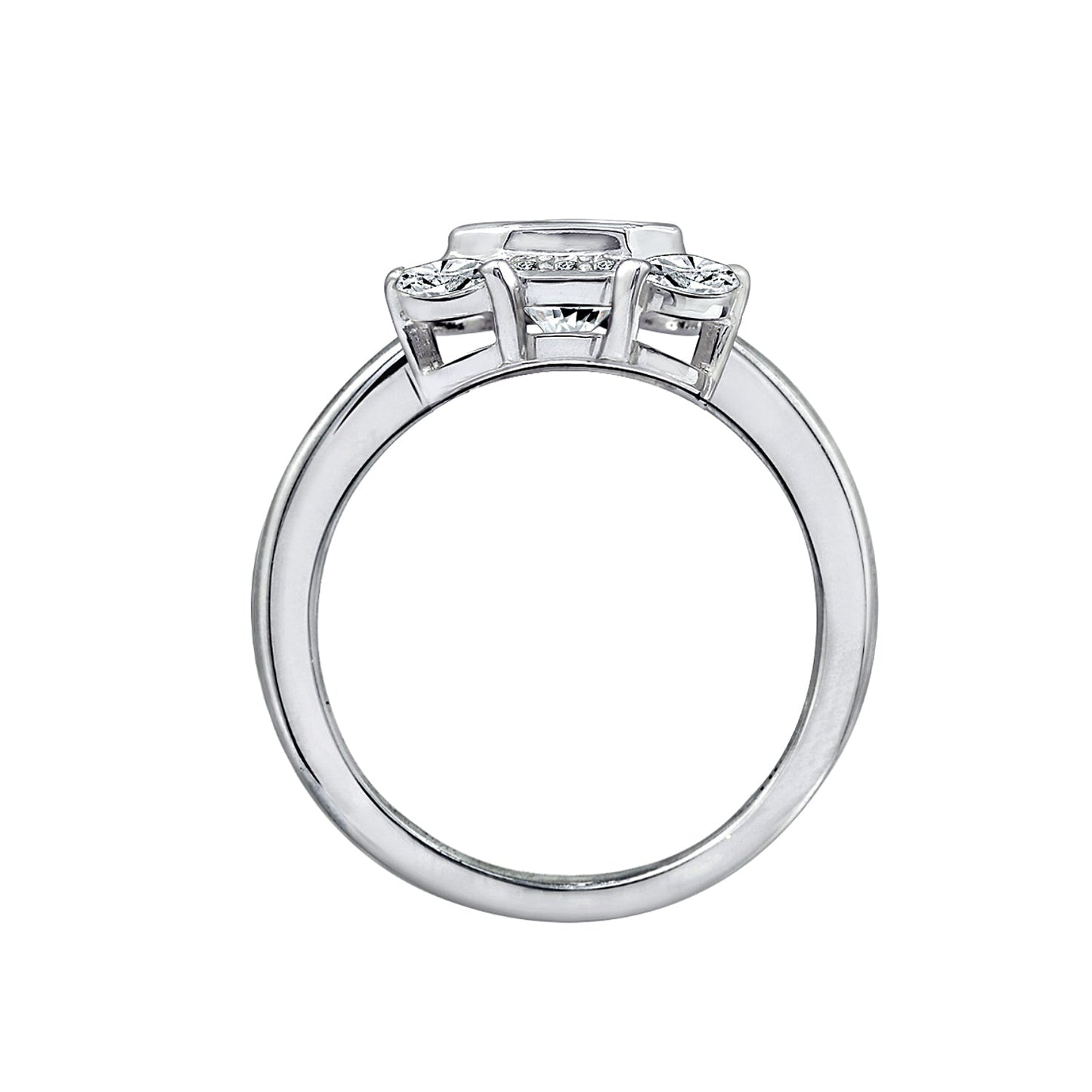 Pippa Asscher Cut Antique Ring