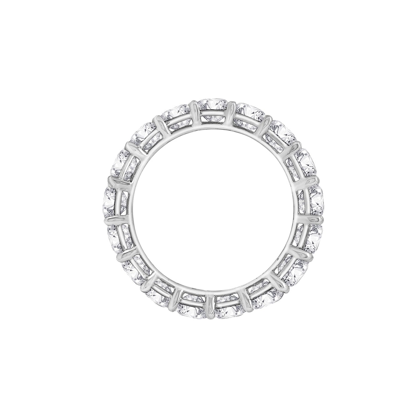 Emerald Cut Eternity Ring