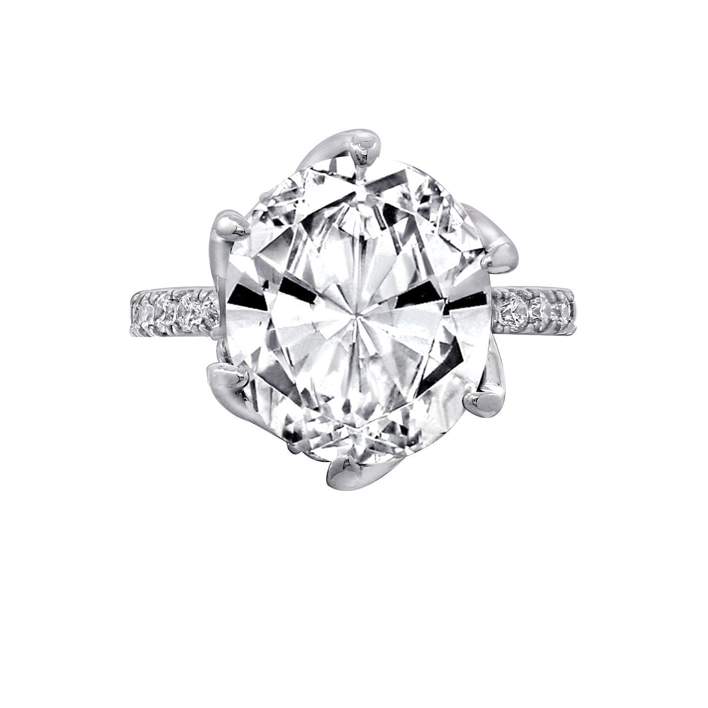 Glamour Oval Cocktail Ring JER18488