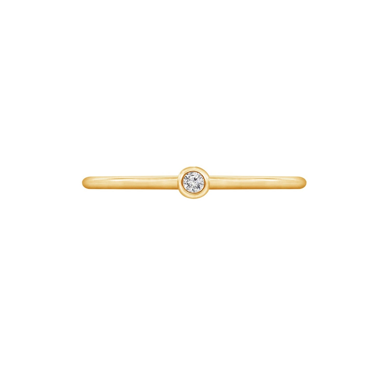 Solo Bezel Ring
