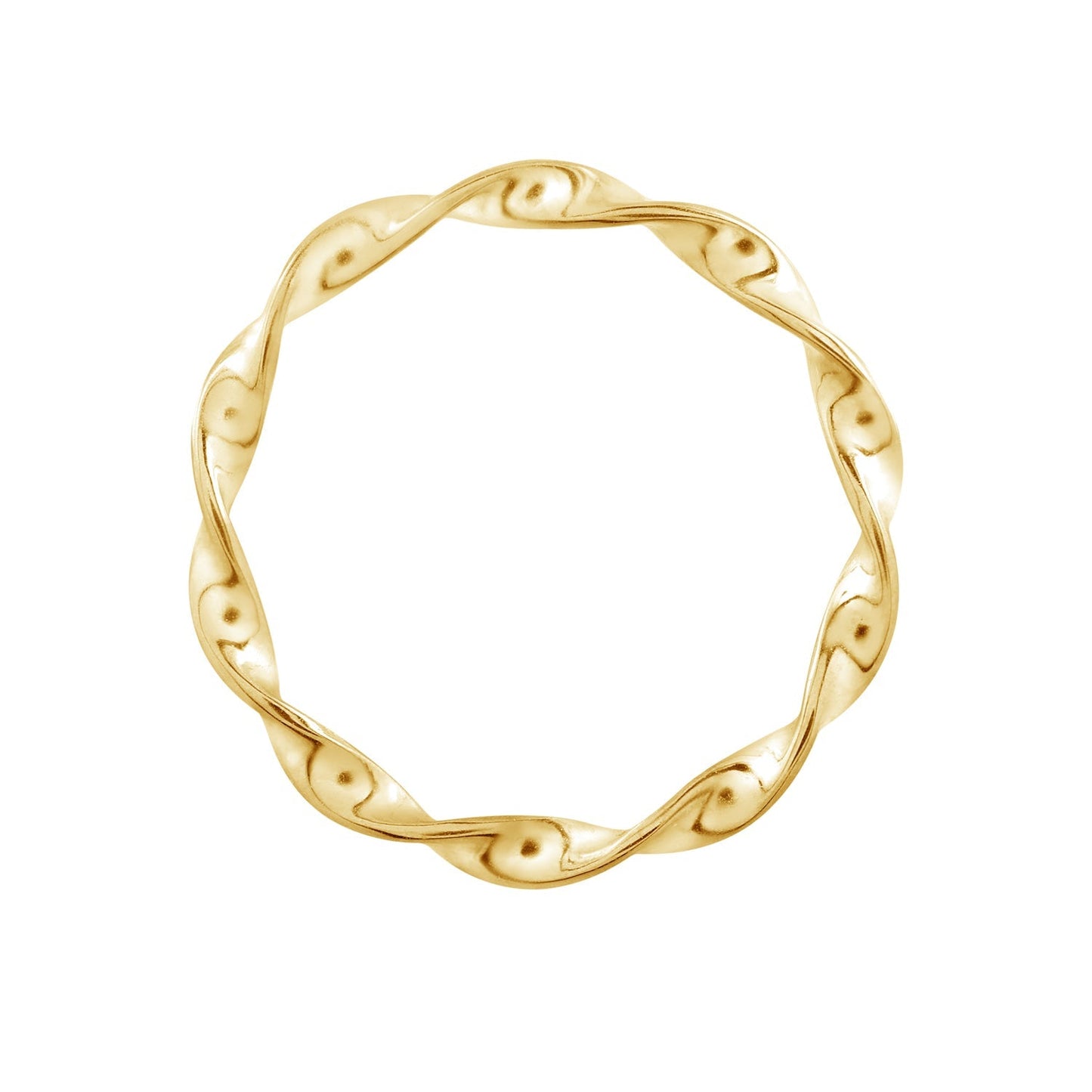 Golden Wave Ring