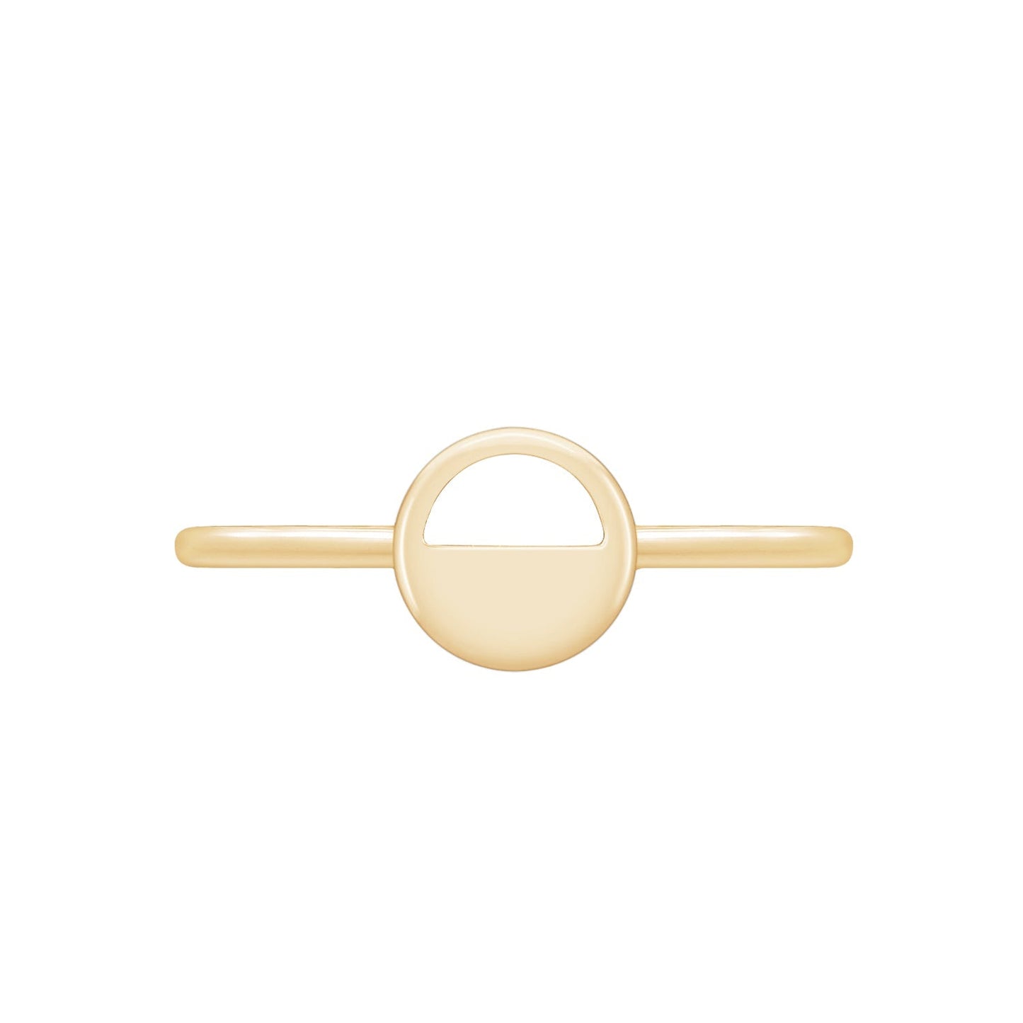 Semi Circle Ring