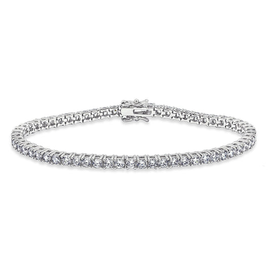 Classic 3mm Round Cut Tennis Bracelet