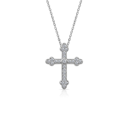 Antique Cross Pendant Necklace