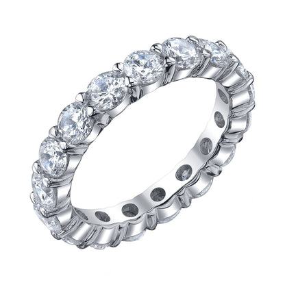 Classic Round Cut Eternity Ring JER00632