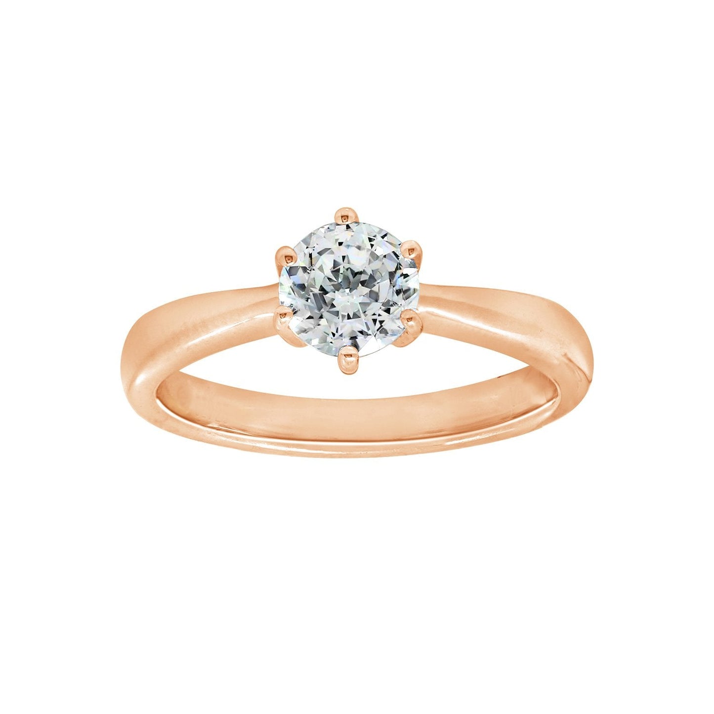 Classic Round Solitaire Ring