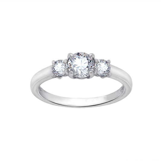 Round 3-Stone Ring