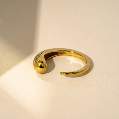 Sculptural Open Ring