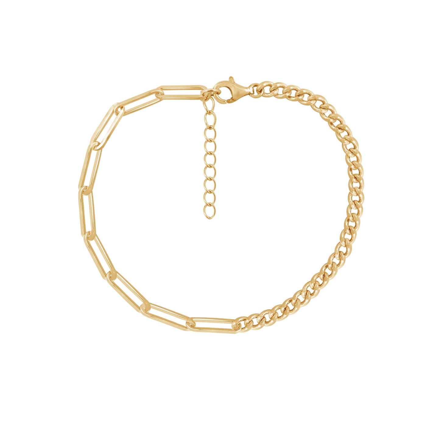 Hybrid Link Chain Bracelet