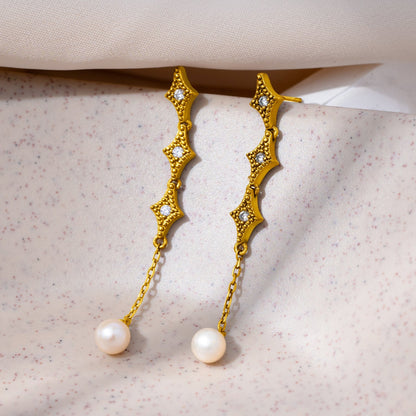 Pearl Diva's Dream Drop Earrings JEE07382