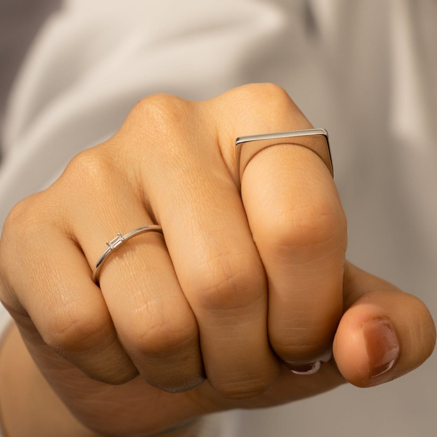 Rectangular Signet Ring