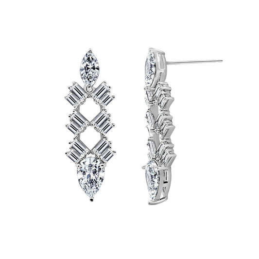 Leaf Shape Stud Earrings JNE06121