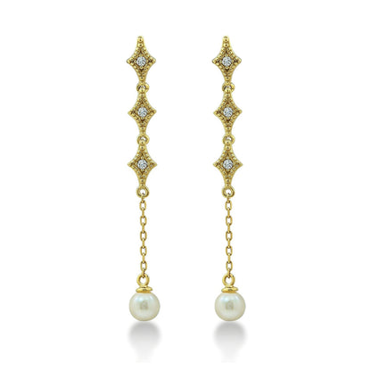 Pearl Diva's Dream Drop Earrings JEE07382