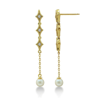 Pearl Diva's Dream Drop Earrings JEE07382