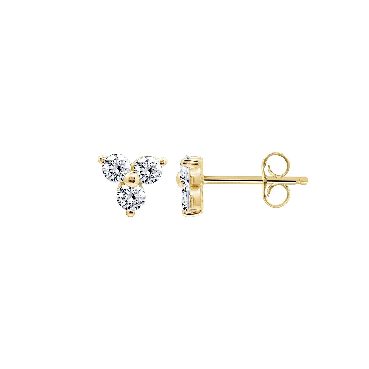 Dainty Flower Tiny Stud Earrings JEE19429