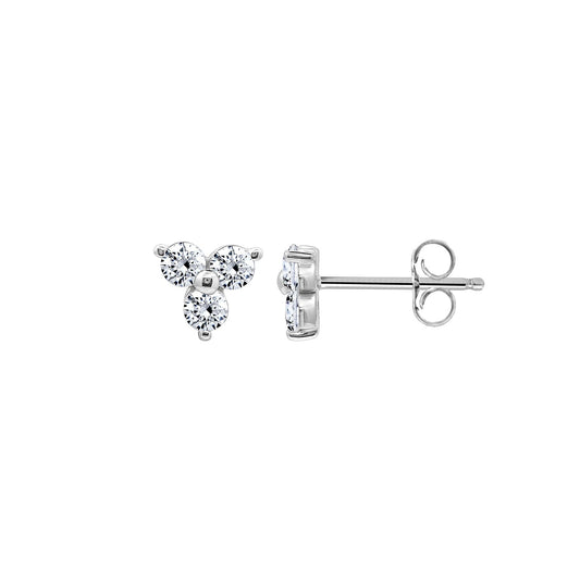 Dainty Flower Tiny Stud Earrings JEE19429