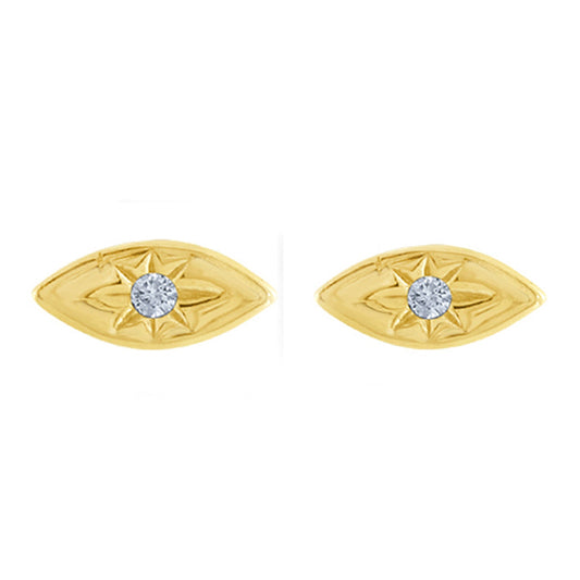 Dainty Evil Eyes Stud Earrings JEE19779