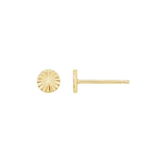 Minimalist Disc Stud Earrings JEE23629